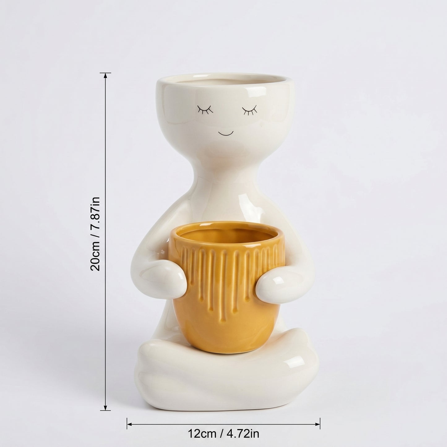 Handmade Cup Plant Pot