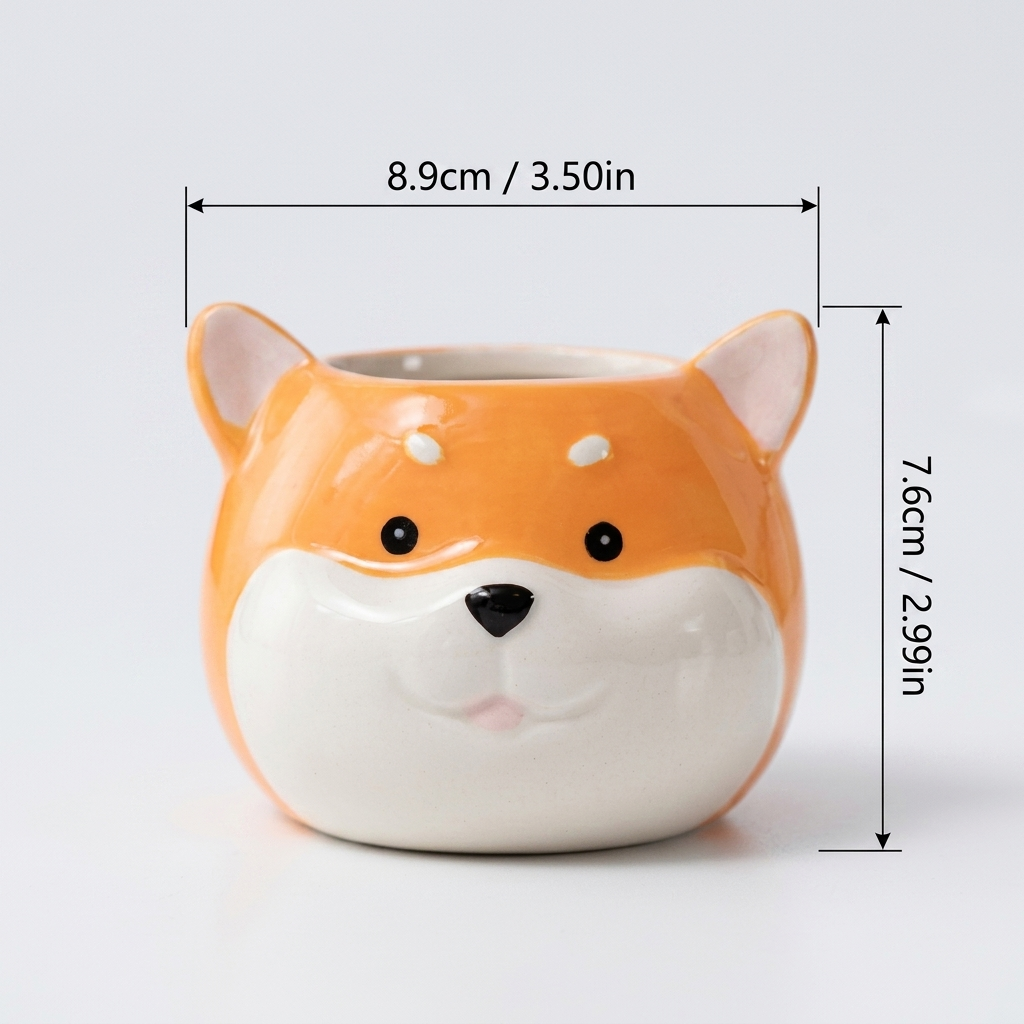 Handmade Shiba Pot