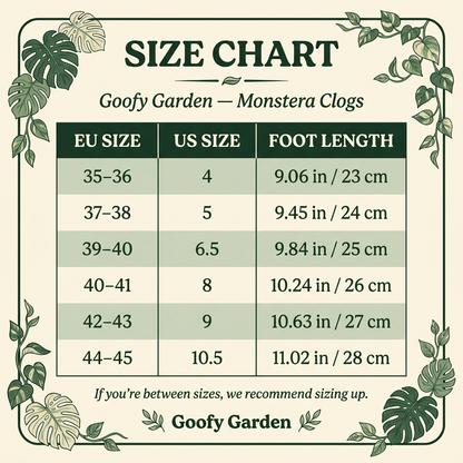 Monstera Plant Shoes