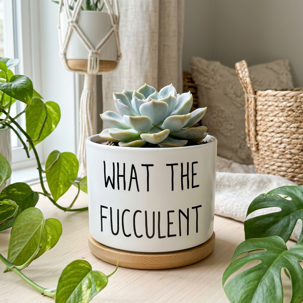 Handmade Fucculent Plant Pot