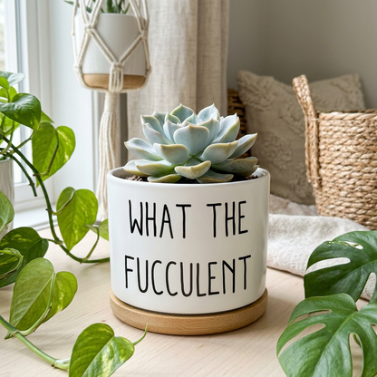 Handmade Fucculent Plant Pot