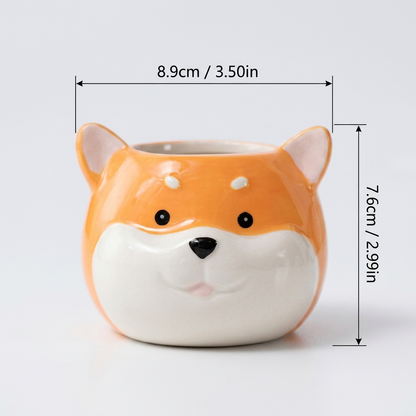 Handmade Shiba Pot