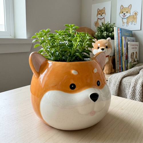 Handmade Shiba Pot